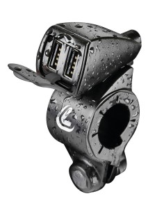 DOPPIA PRESA USB --TRECK-- DA MANUBRIO 5400MA 12/2