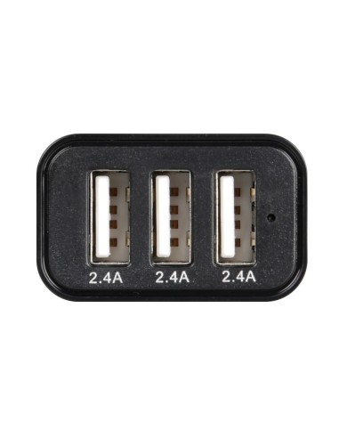 TRIPLA PRESA USB 7200MA CON RICARICA VELOCE UNIVER