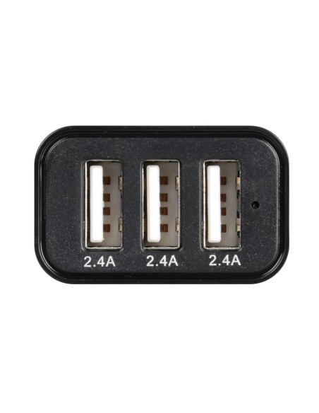 TRIPLA PRESA USB 7200MA CON RICARICA VELOCE UNIVER