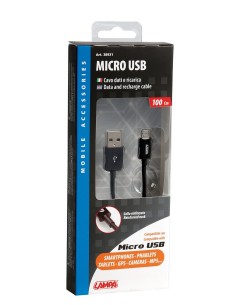 CAVO RICARICA MICRO USB 1M 2