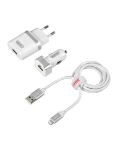 KIT RICARICA LIGHTNING PER IPOD,IPHONE,IPAD 12/24V