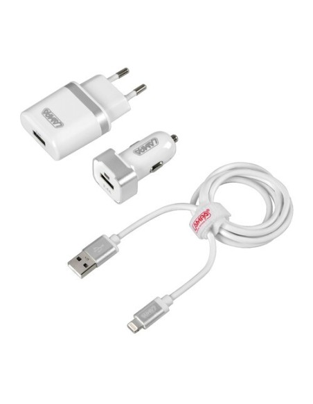 KIT RICARICA LIGHTNING PER IPOD,IPHONE,IPAD 12/24V