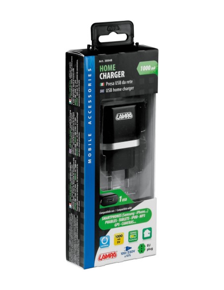 PRESA USB DA RETE 1000MA