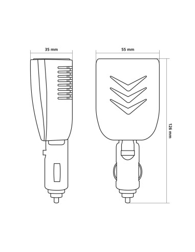TWISTER 2 QUADRUPLA PRESA USB 6,8 AMPERE