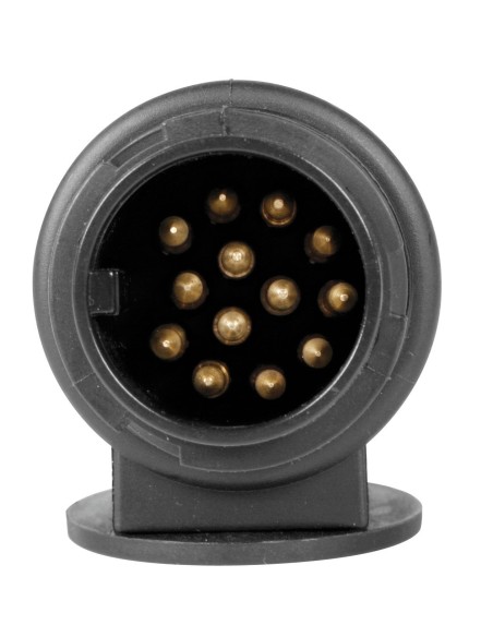 ADATTATORE 13 POLI MASCHIO  in poi  7 POLI FEMMINA CON 40