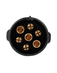 ADATTATORE 13 POLI FEMMINA  in poi  7 POLI MASCHIO CON 40 2