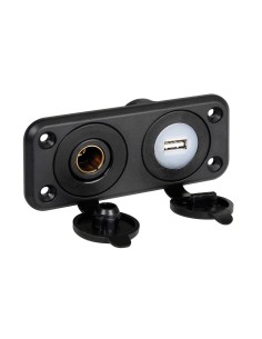 PANNELLO DOPPIO PER PRESE SERIE EXT 2