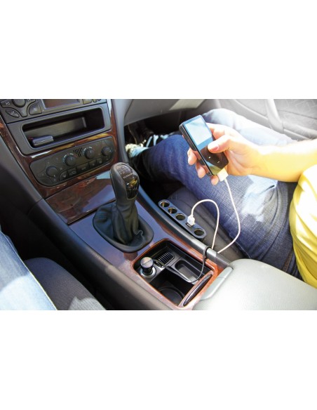 PRESA MULTI-SOCKET 12/24V 4+2