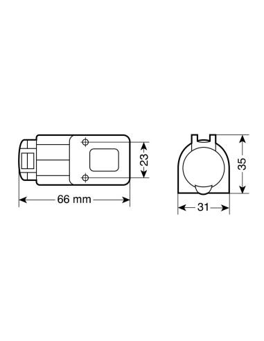 PRESA DI CORRENTE DIN 12/24V EXT-5