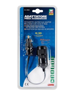 ADATTATORE ACCENDISIGARI DIN  in poi STANDARD 2