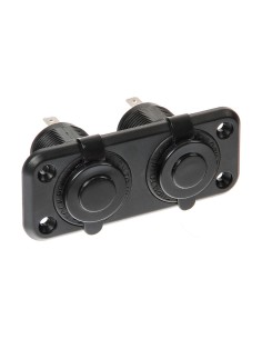 -DOPPIA PRESA DI CORRENTE--EXT2 12/24V IMPERMEABIL