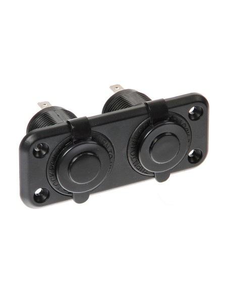 -DOPPIA PRESA DI CORRENTE--EXT2 12/24V IMPERMEABIL
