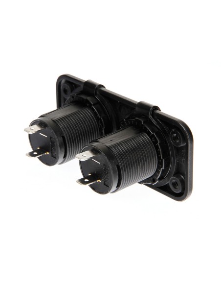 -DOPPIA PRESA DI CORRENTE--EXT2 12/24V IMPERMEABIL