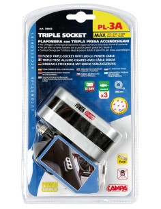 -TRIPLA PRESA ACCENDINO--PILOT-- CON PROLUNGA 200 2
