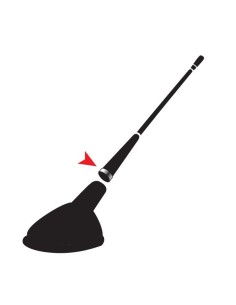 -STELO RICAMBIO --CROME RING-- 40 CM- 2