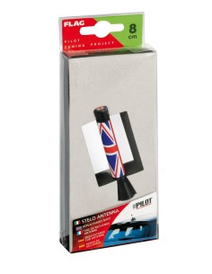 -STELO ANTENNA --FLAG-- 8CM UK- 2