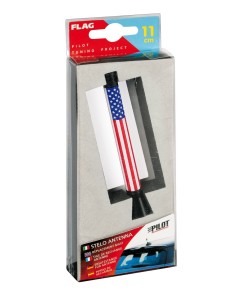 -STELO ANTENNA --FLAG-- 11CM USA- 2