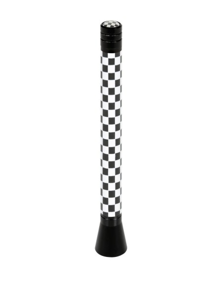 -STELO ANTENNA --FLAG-- 11CM CHEQUERED-