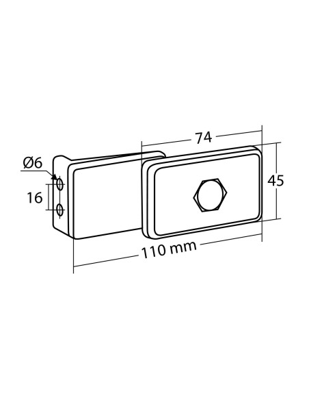 LUCE INGOMBRO BIANCA CON CATARIFRANGENTE