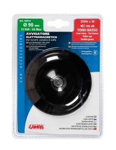 AVVISATORE ACUSTICO DIAM.90MM TONO BASSO 2