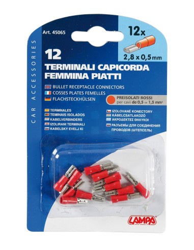 CAPICOR.PIATTI FEMM.ROS.PZ.12