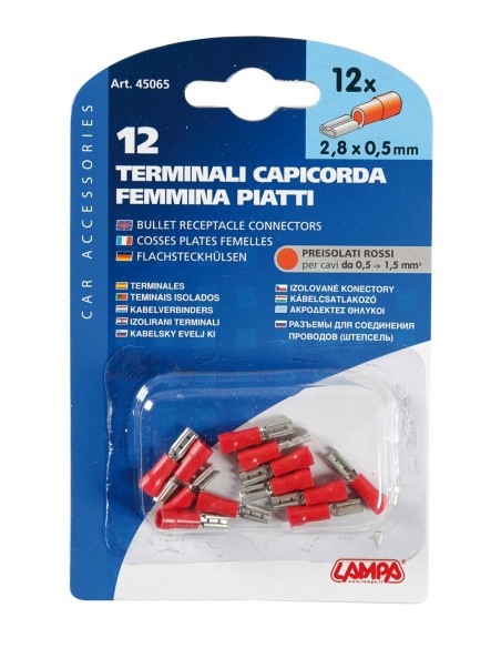 CAPICOR.PIATTI FEMM.ROS.PZ.12