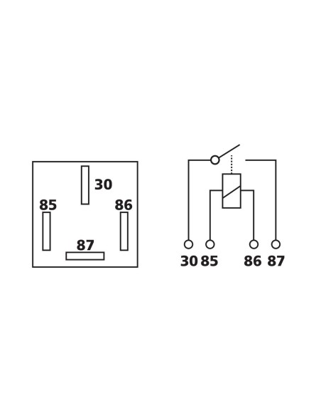 RELE' UNIV.24V-40A 4 CONTATTI