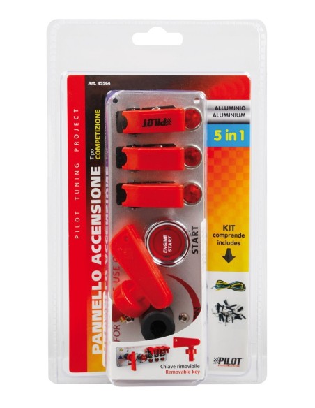 -PANNELLO ACCENSIONE --RACING-- 192MMX67MM-