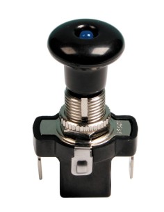 INTERRUTTORE TIRA/SPINGI LED BLU 12/24V MAX 20A