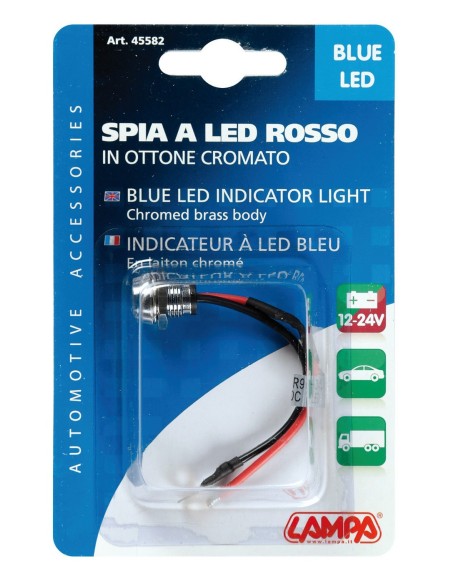 LED AD INCASSO 12/24V BLU