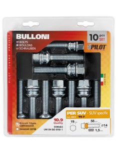 SET 10 BULLONI SFERICI 'TS7' 2