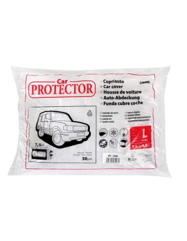 -TELO COPRIAUTO IN POLIETILENE TRASPARENTE - TAGLI