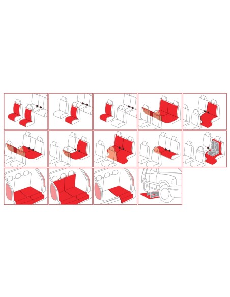 -COPRISEDILE --MULTI-COVER-- S2 155X140 A 2 SEZION