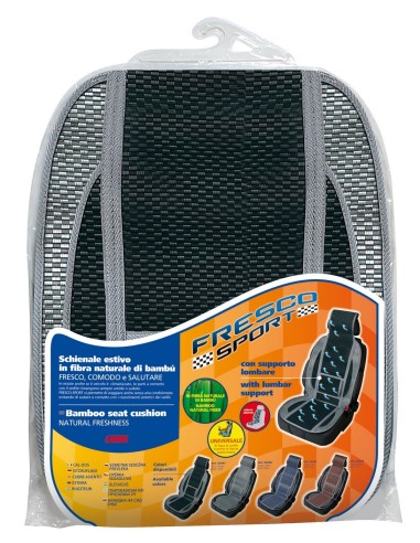 -SCHIENALE --FRESCO-SPORT-- NERO+GRIGIO-