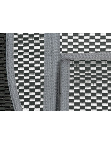 -SCHIENALE --FRESCO-SPORT-- GRIGIO+NERO-