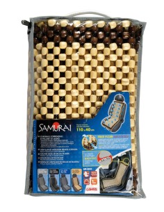 -SCHIENALE --SAMURAI--IN LEGNO NATURALE+MARRONE- 2