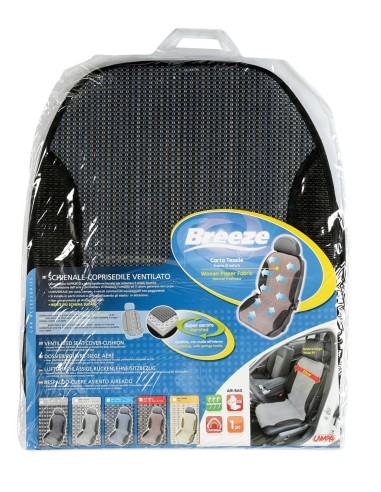 -SCHIENALE VENTILATO --BREEZE-- C/MOLLE BLU-