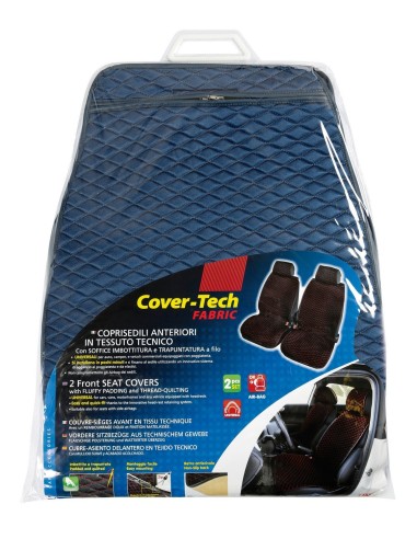 CP.COPRISEDILI ANT.COVER-TECH COTONE BLU+FILO GRIG