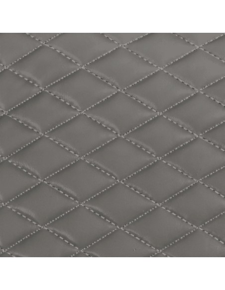 CP.COPRISEDILI ANT.COVER-TECH S/PELLE GRIGIO SCURO