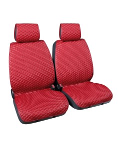 CP.COPRISEDILI ANT.COVER-TECH SIMILPELLE ROSSO+FIL