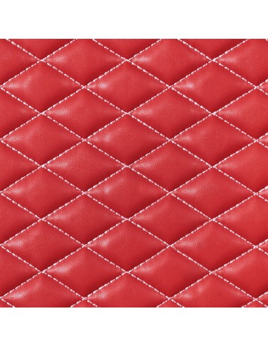 CP.COPRISEDILI ANT.COVER-TECH SIMILPELLE ROSSO+FIL