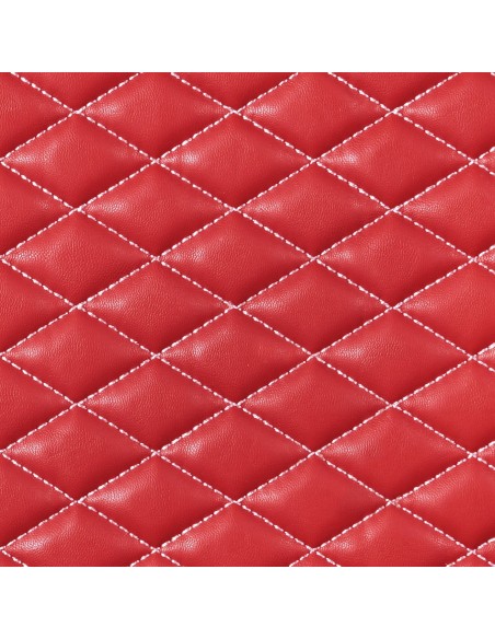 CP.COPRISEDILI ANT.COVER-TECH SIMILPELLE ROSSO+FIL