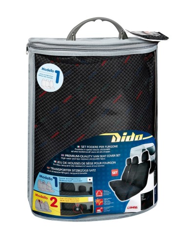 -SET FODERE FURGONE--1--DIDO-- GRIGIO-