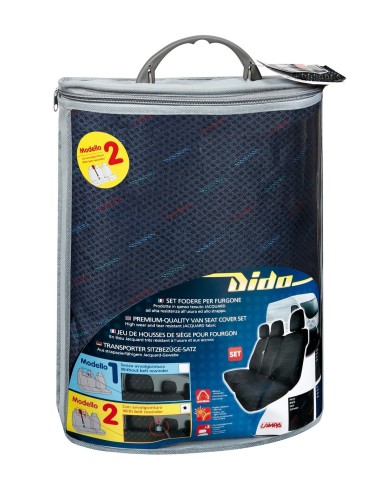 -SET FODERE FURGONE--2--DIDO-- BLU-