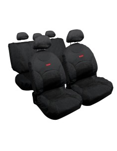 -SET FODERA --DRIVE-JEANS-- COPRISEDILE NERO-