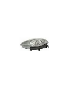 FARO PROIETTORE ANTERIORE DX 2H1 C-MOT EL IND DIR BIANCO FIAT BRAVO 10 in poi PAR GR SCURO
