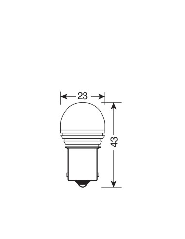 -LAMPADA MEGA-LED--10-30V SMD BA15S, WHITE COLOUR-