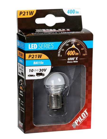 -LAMPADA MEGA-LED--10-30V SMD BA15S, WHITE COLOUR-