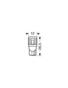 -CP.LAMPADE MEGA-LED--12V 6SMD T10- 2