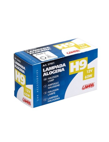 LAMPADA H9 12V 65W PGJ19-5 SCATOLA